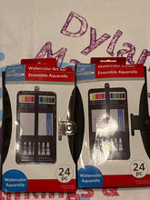 Load image into Gallery viewer, 24 piece watercolor art set
