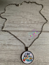 Load image into Gallery viewer, Autism awareness necklace
