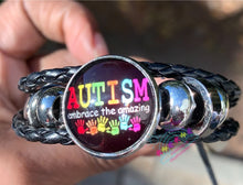 Load image into Gallery viewer, Leather Band Bracelets-Austim
