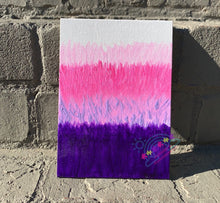 Load image into Gallery viewer, “Shady” in pink w/clear easel
