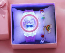 Load image into Gallery viewer, Unicorn Watch &amp; Bracelet Box Set
