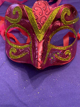 Load image into Gallery viewer, Mardi Gras Mask Craft
