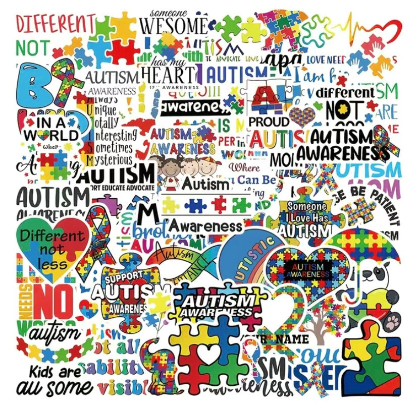 Autism Awareness Stickers