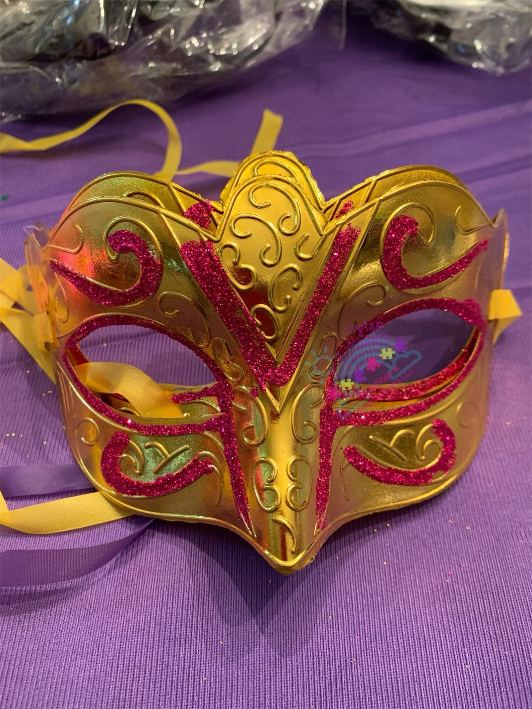 Mardi Gras Mask Craft