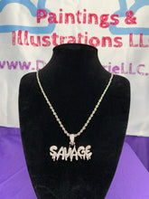 Load image into Gallery viewer, Savage &quot;Business Savvy&quot; 30in Chain w/Studded Pendant
